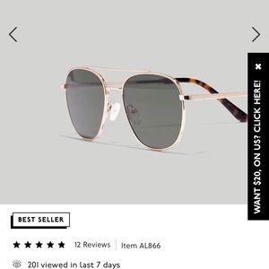 Madewell sunglasses
